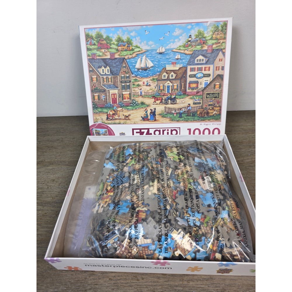 Mr. Wiggins' Whirligigs - 1000 Piece Jigsaw Puzzle by Master Pieces - Picture 2 of 9